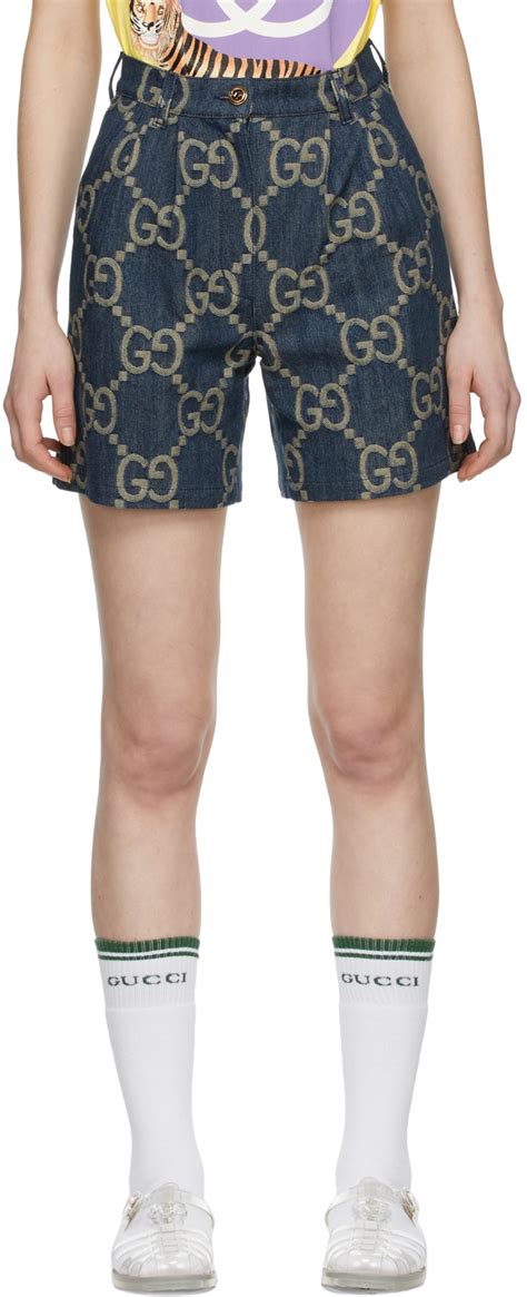 gucci shortd|Gucci denim shorts.